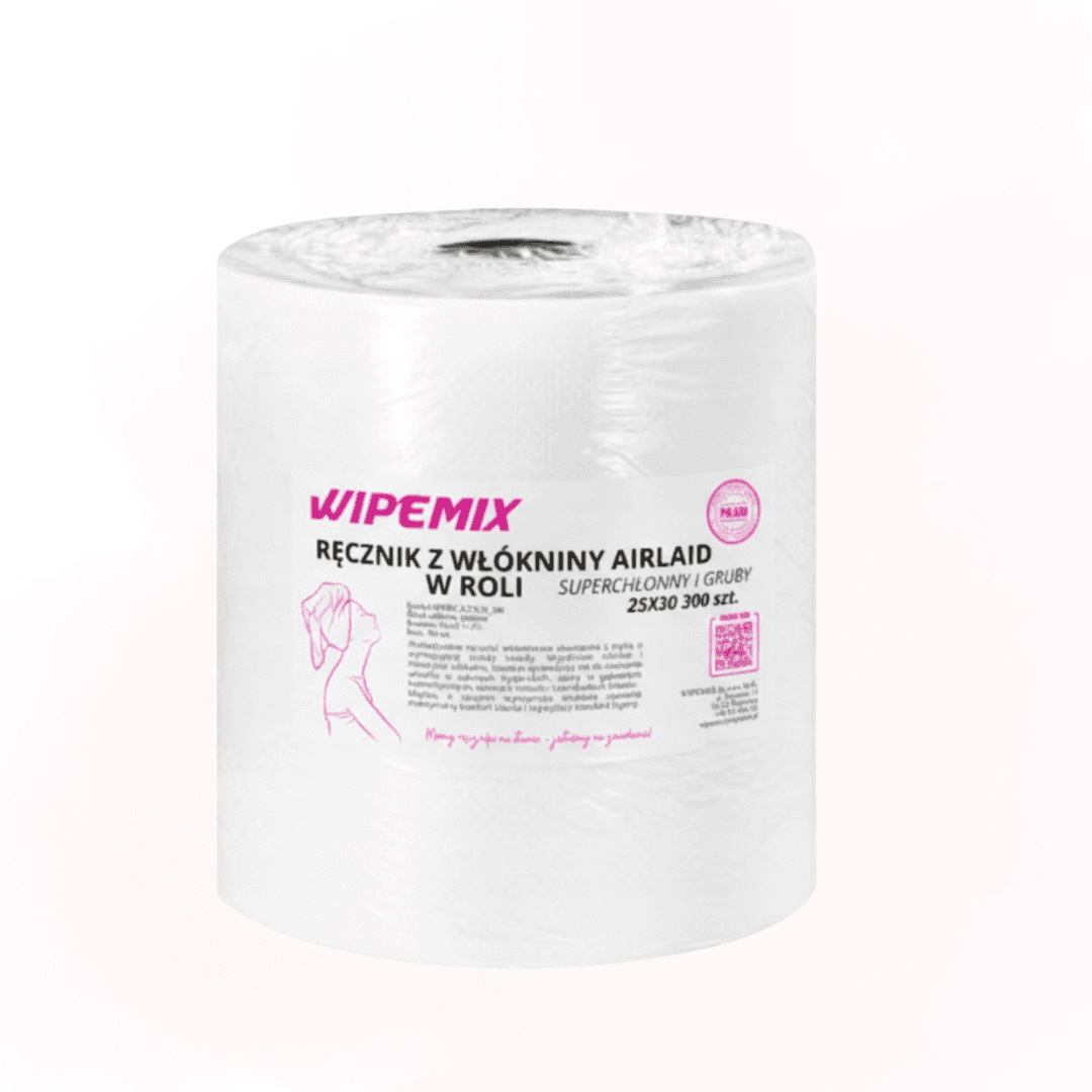 Ręcznik fryzjerski w roli AIRLAID 25x30 300 listków